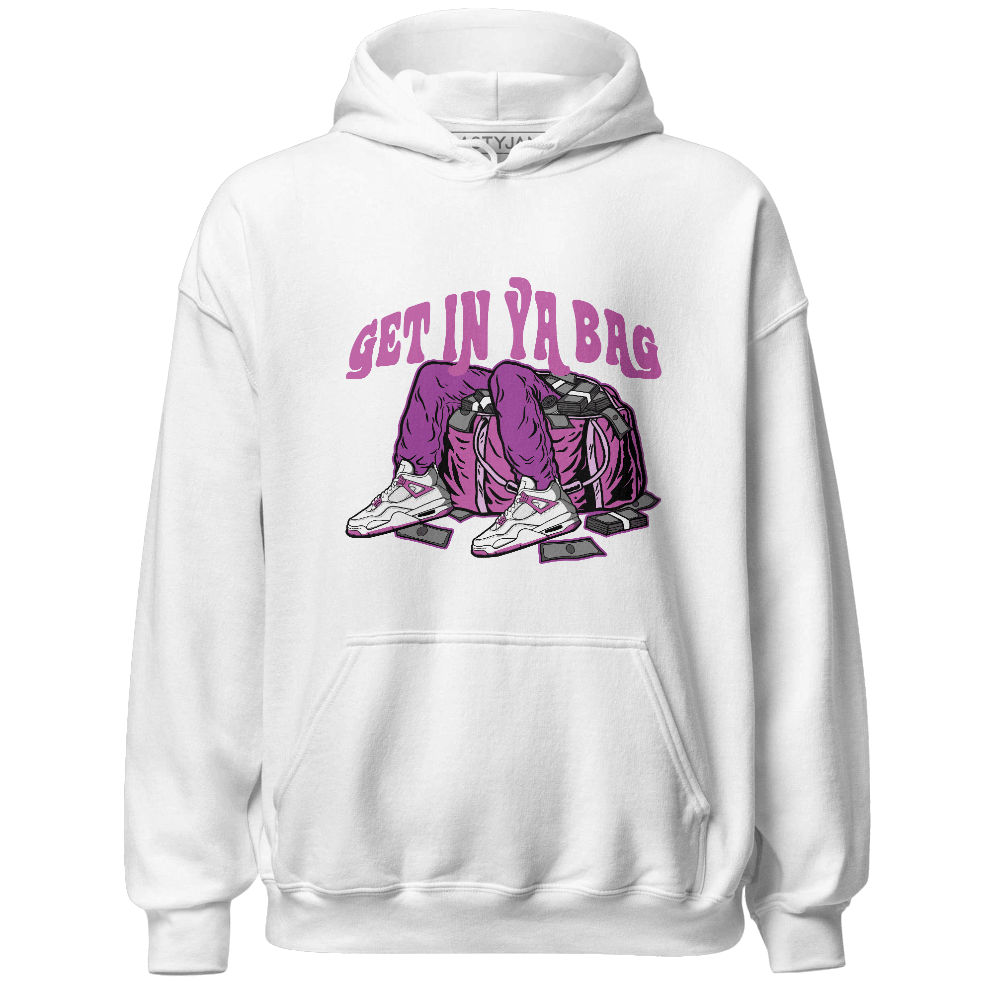 GS Hyper Violet 4s Hoodie Match Get In Ya Bag - NastyJamz