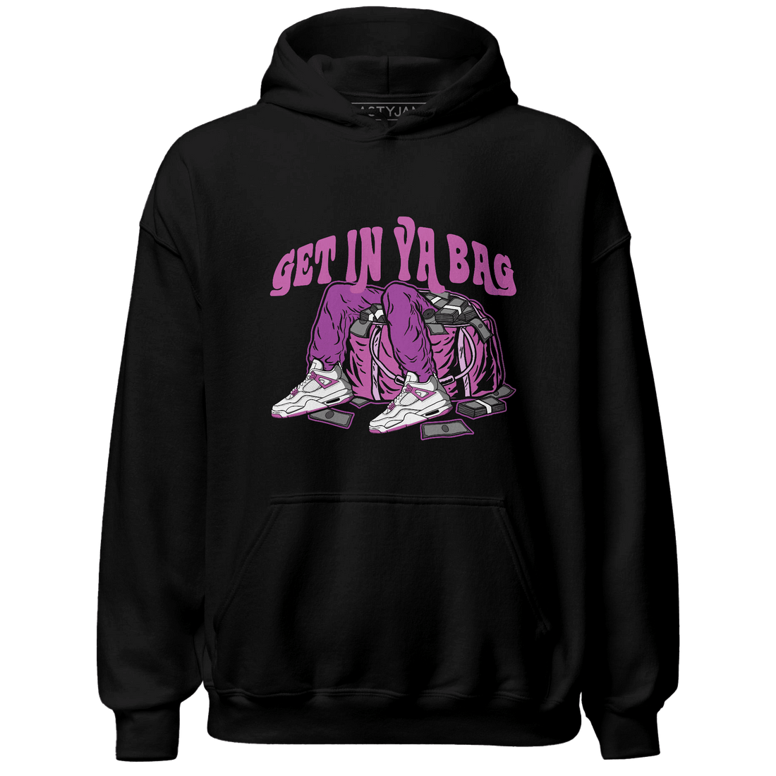 GS Hyper Violet 4s Hoodie Match Get In Ya Bag - NastyJamz