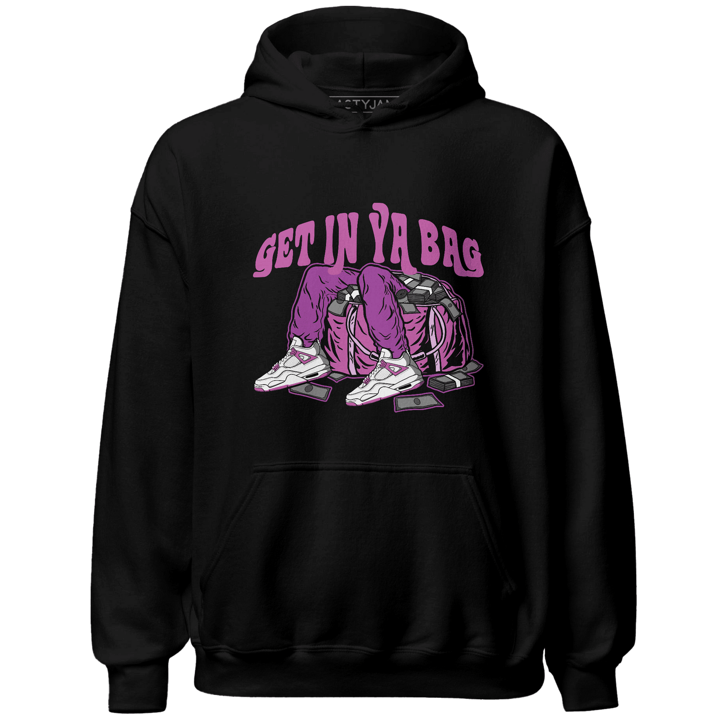 GS Hyper Violet 4s Hoodie Match Get In Ya Bag - NastyJamz