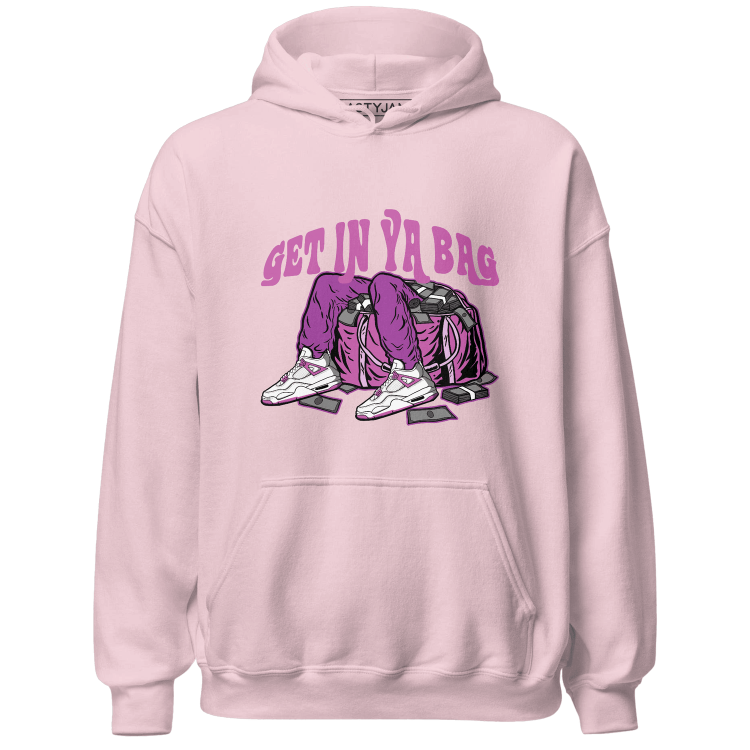 GS Hyper Violet 4s Hoodie Match Get In Ya Bag - NastyJamz