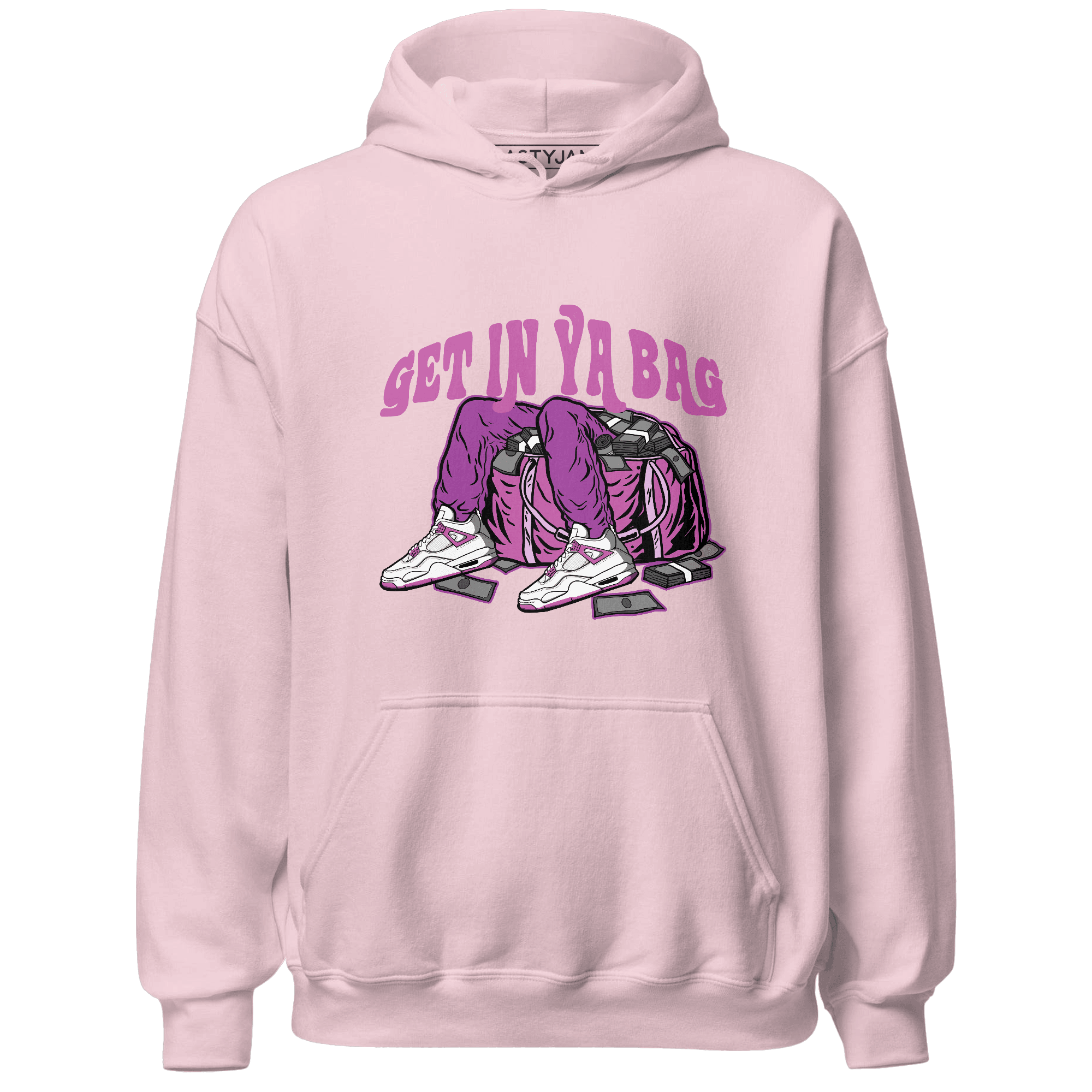 GS Hyper Violet 4s Hoodie Match Get In Ya Bag - NastyJamz