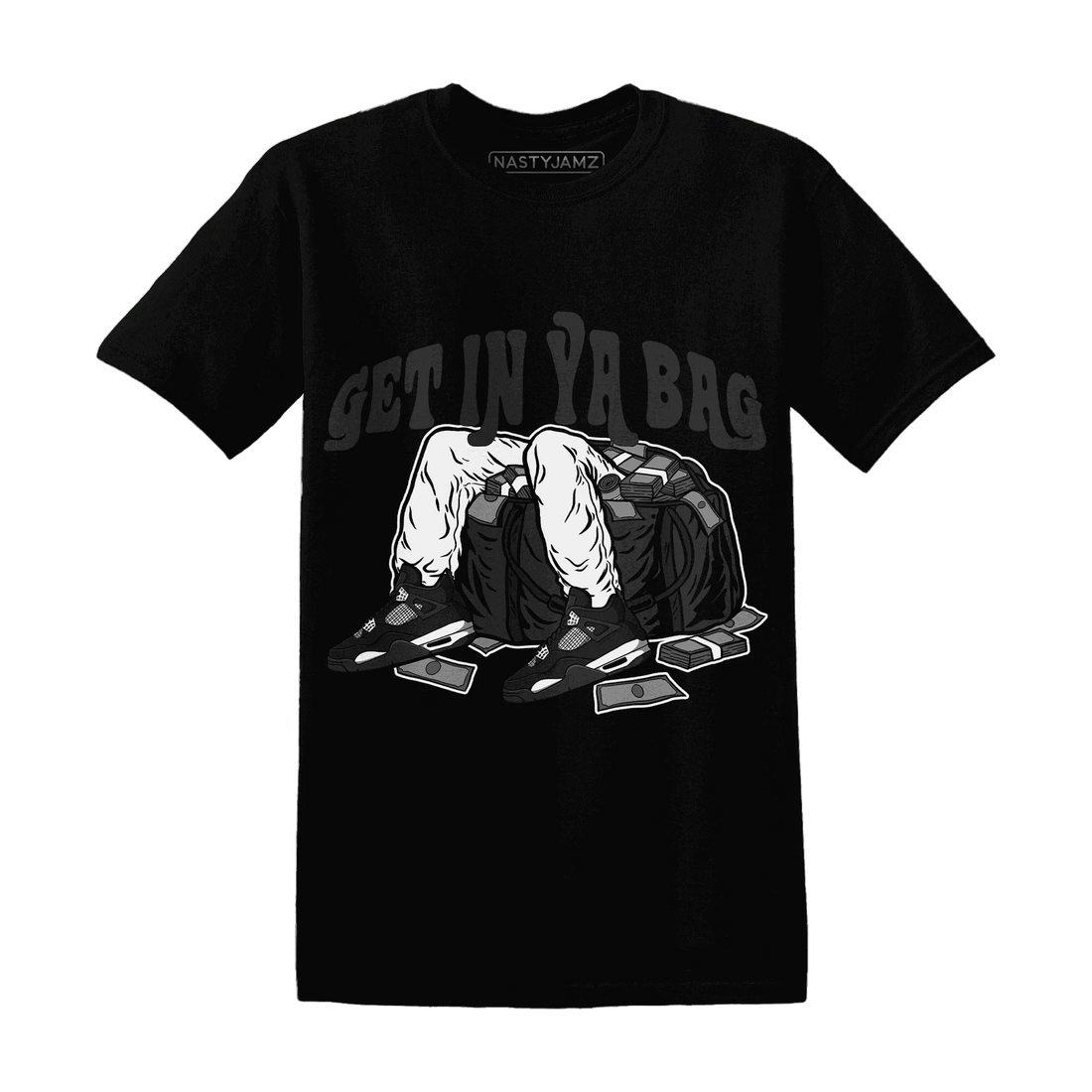 White-Thunder-4s-T-Shirt-Match-Get-In-Ya-Bag