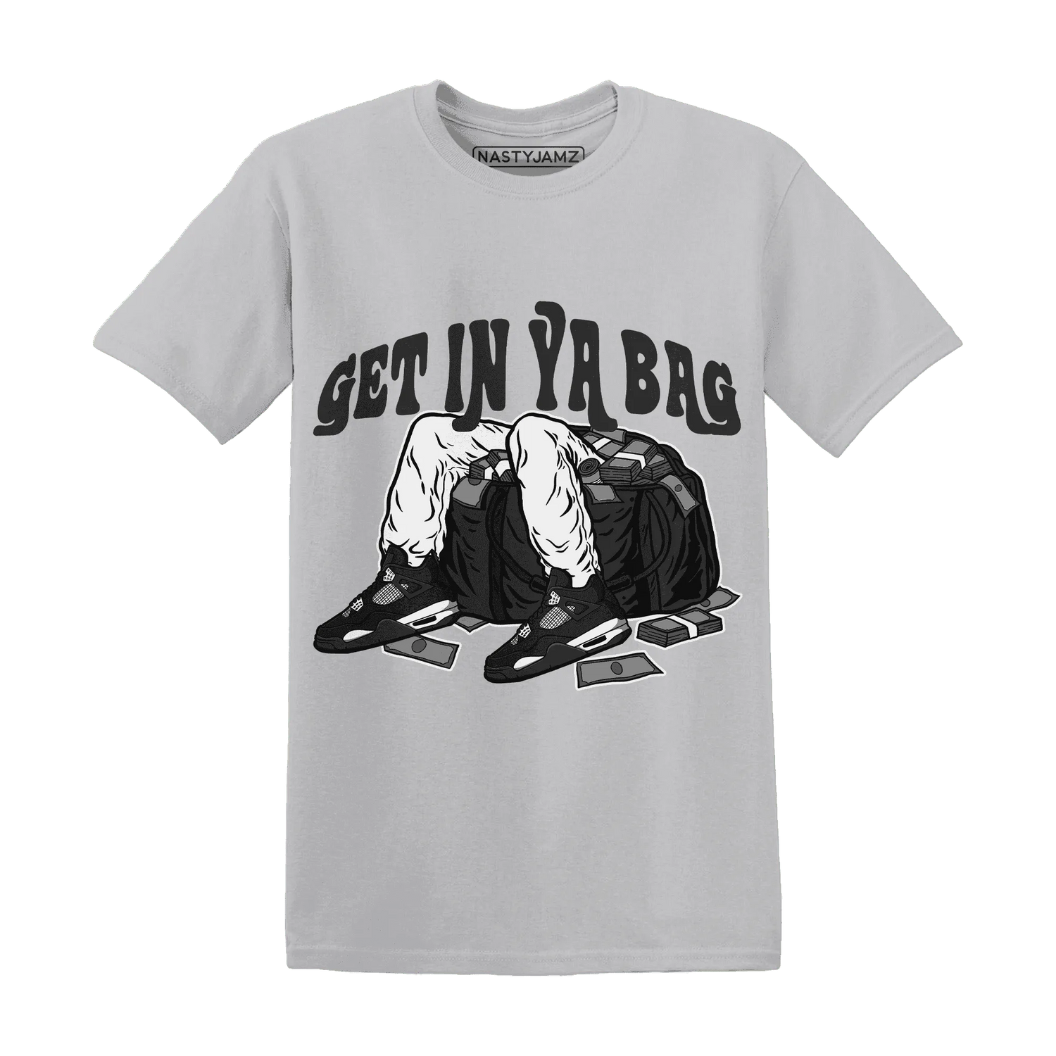 White-Thunder-4s-T-Shirt-Match-Get-In-Ya-Bag