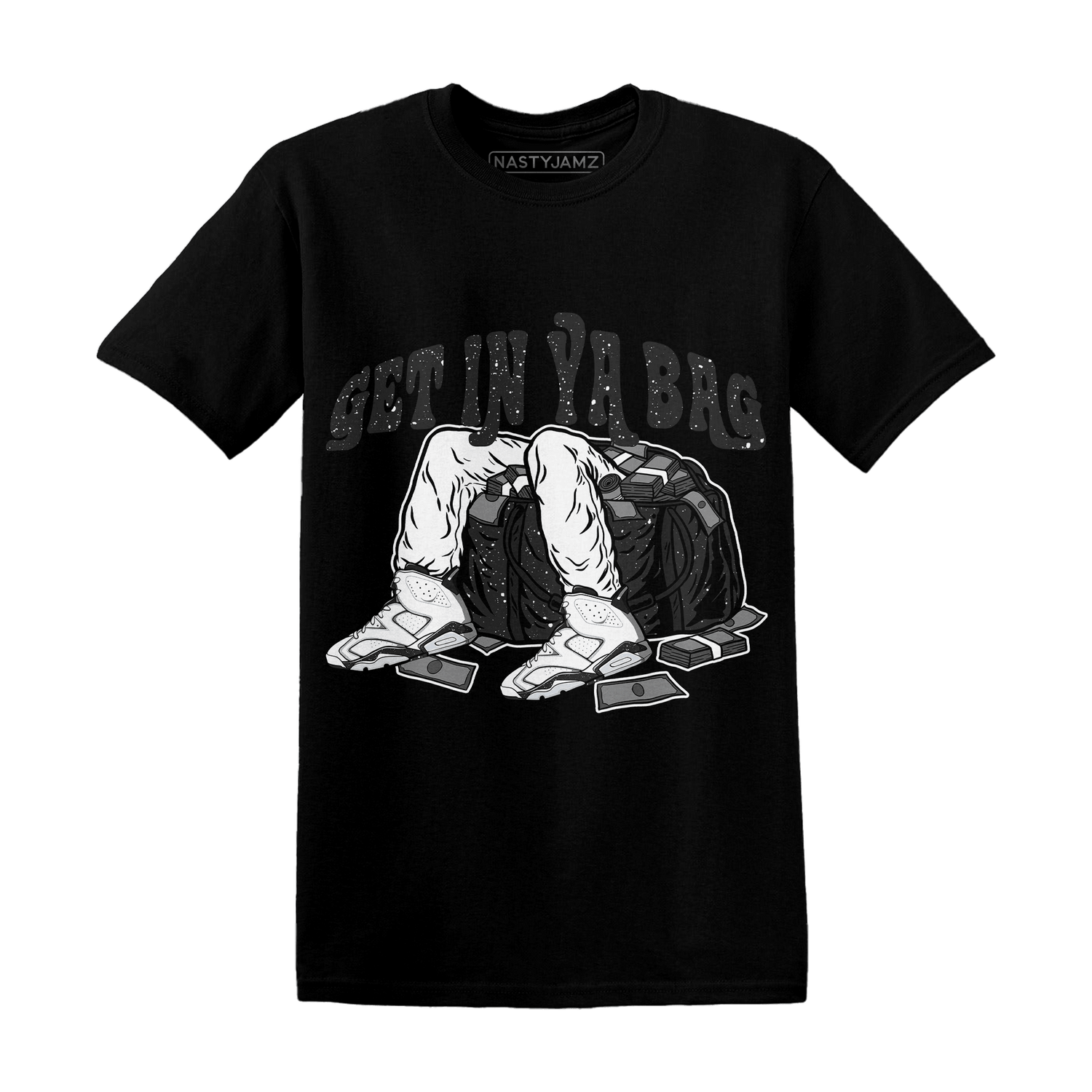 Reverse Oreo 6s T Shirt Match Get In Ya Bag - NastyJamz