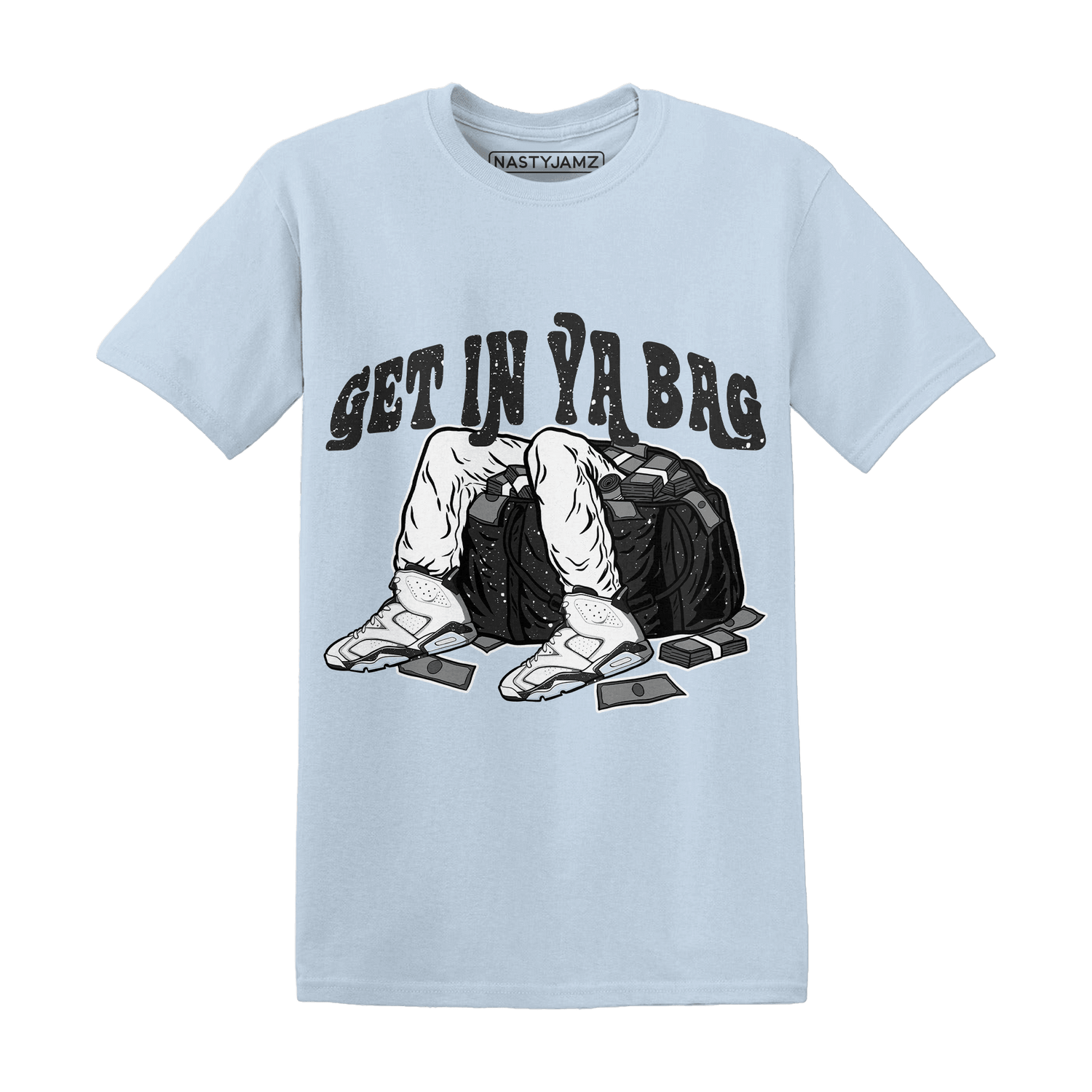 Reverse Oreo 6s T Shirt Match Get In Ya Bag - NastyJamz