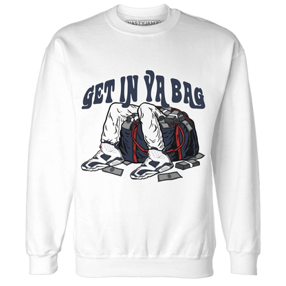 White-Navy-6s-Sweatshirt-Match-Get-In-Ya-Bag