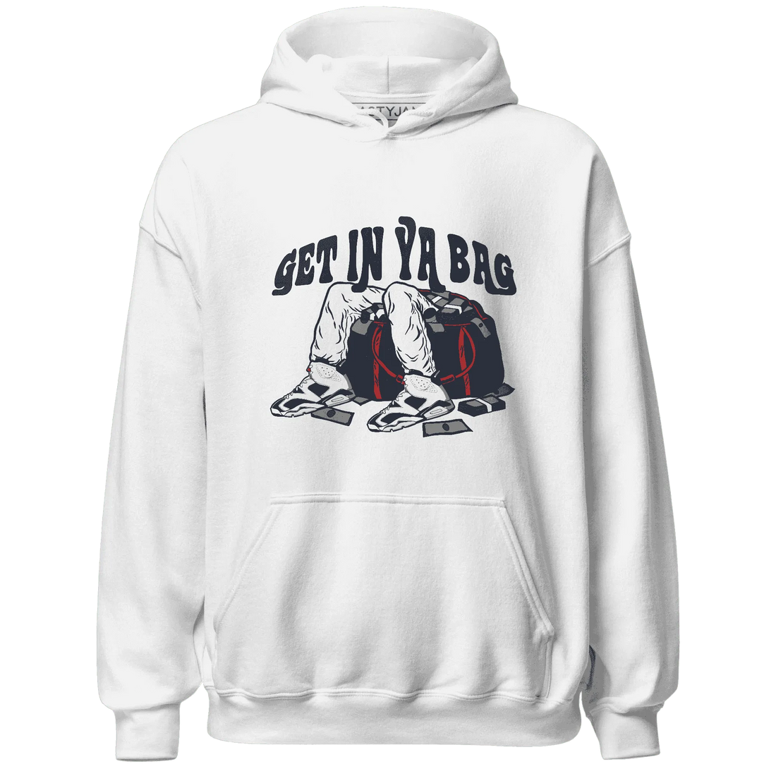 White-Navy-6s-Hoodie-Match-Get-In-Ya-Bag