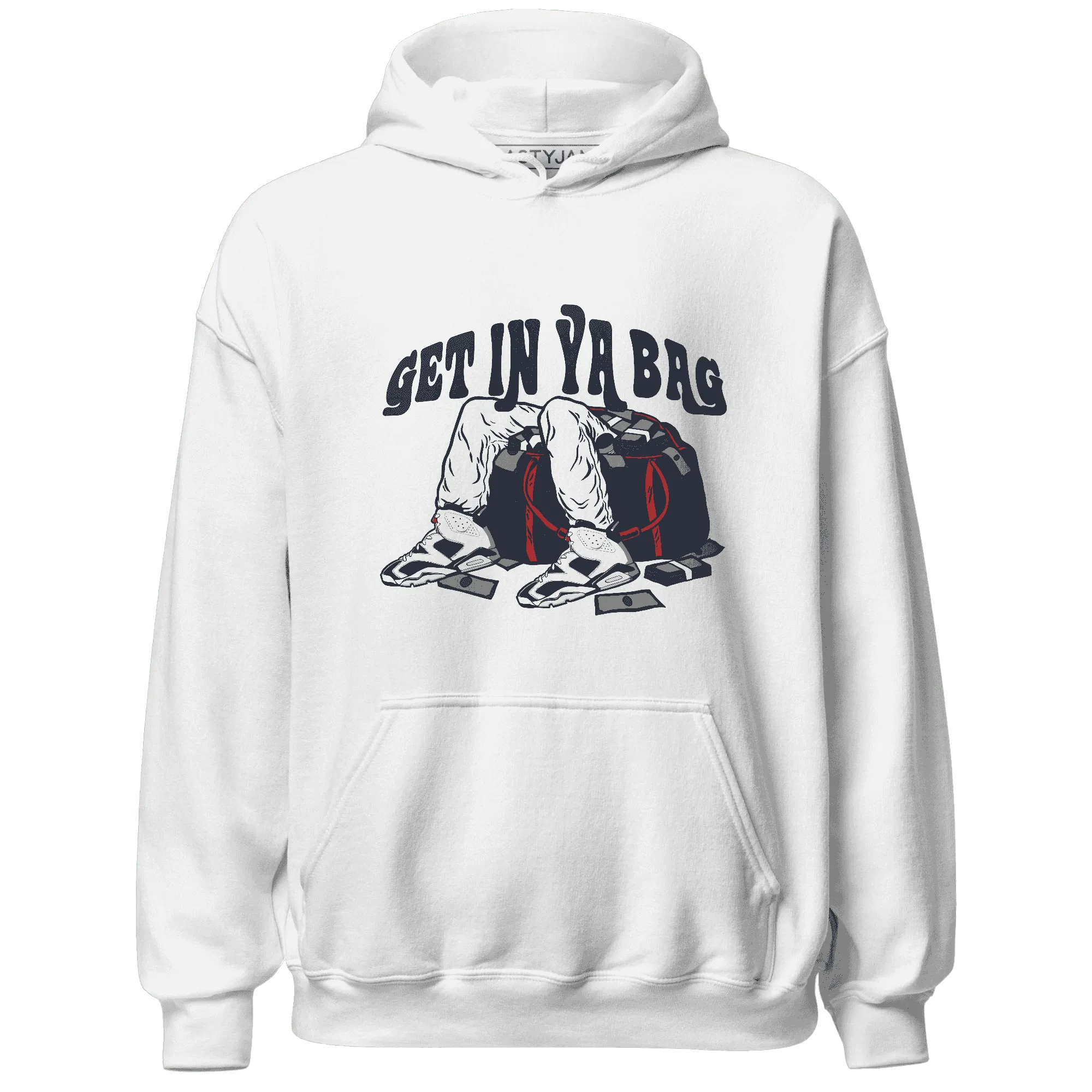 White-Navy-6s-Hoodie-Match-Get-In-Ya-Bag