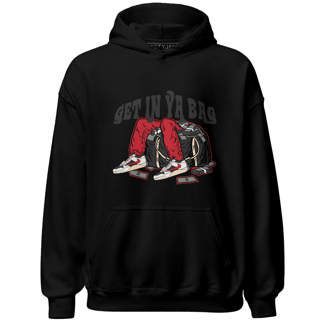 Jumman Jack University Red Hoodie Match Get In Ya Bag - NastyJamz