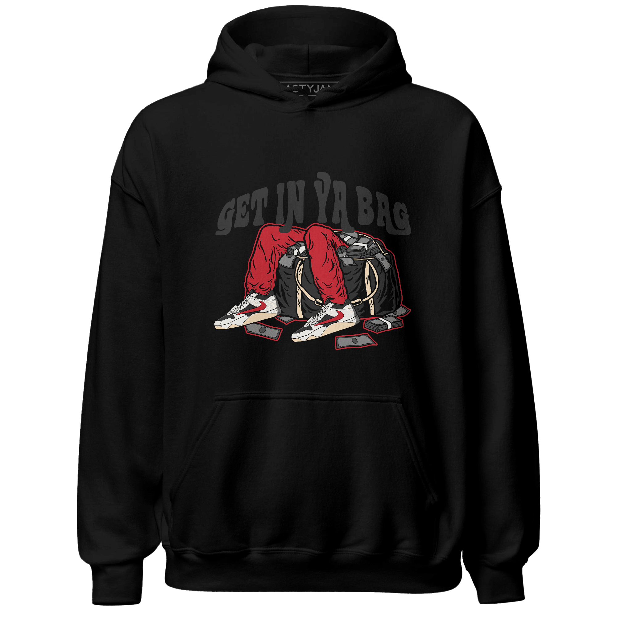 Jumman Jack University Red Hoodie Match Get In Ya Bag - NastyJamz