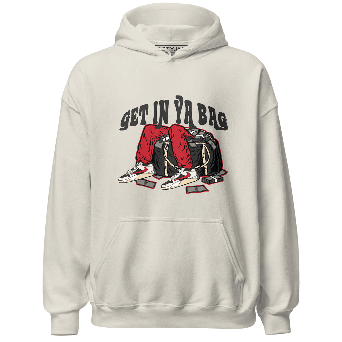 Jumman Jack University Red Hoodie Match Get In Ya Bag - NastyJamz