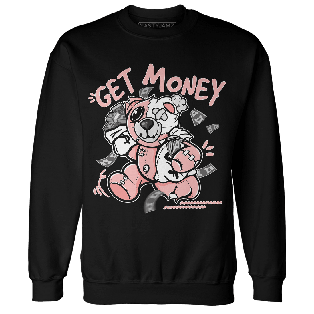 Low Legend Pink 11s Sweatshirt Match Get Money BER - NastyJamz