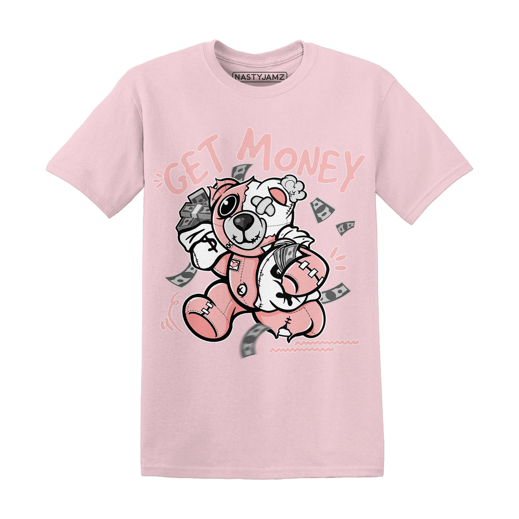 Low Legend Pink 11s T Shirt Match Get Money BER - NastyJamz