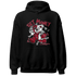 Retro Red Taxi 12s Hoodie Match Get Money BER - NastyJamz