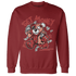 Dune Red 13s Sweatshirt Match Get Money BER - NastyJamz