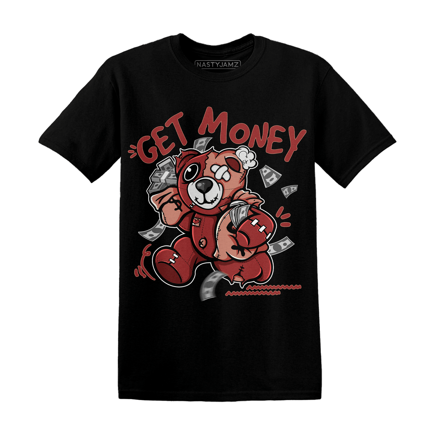 Dune Red 13s T Shirt Match Get Money BER - NastyJamz