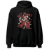 Dune Red 13s Hoodie Match Get Money BER - NastyJamz