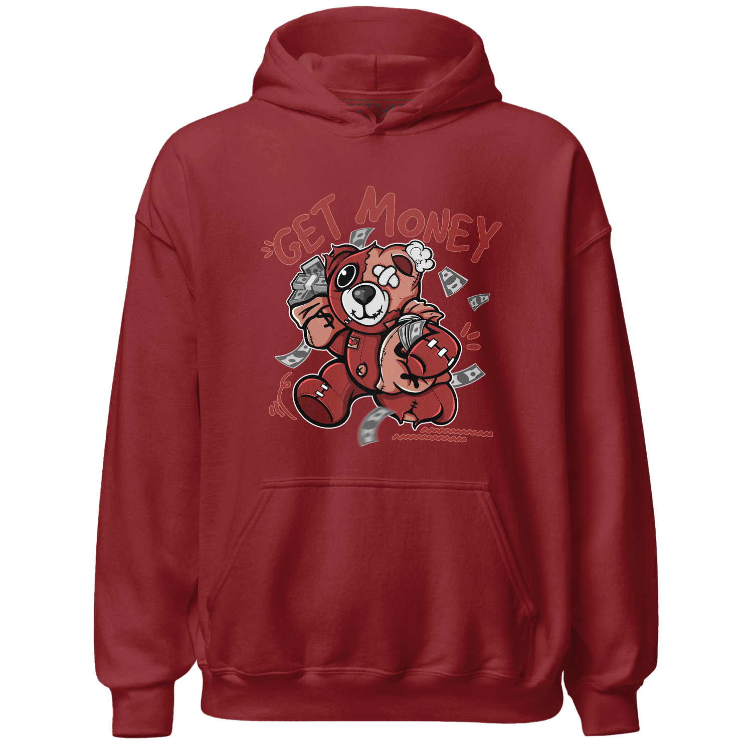 Dune Red 13s Hoodie Match Get Money BER - NastyJamz