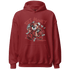 Dune Red 13s Hoodie Match Get Money BER - NastyJamz