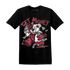High 85 Metallic Burgundy 1s T Shirt Match Get Money BER - NastyJamz