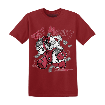 High 85 Metallic Burgundy 1s T Shirt Match Get Money BER - NastyJamz