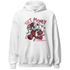 High 85 Metallic Burgundy 1s Hoodie Match Get Money BER - NastyJamz