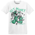 High OG Green Glow 1s T Shirt Match Get Money BER - NastyJamz