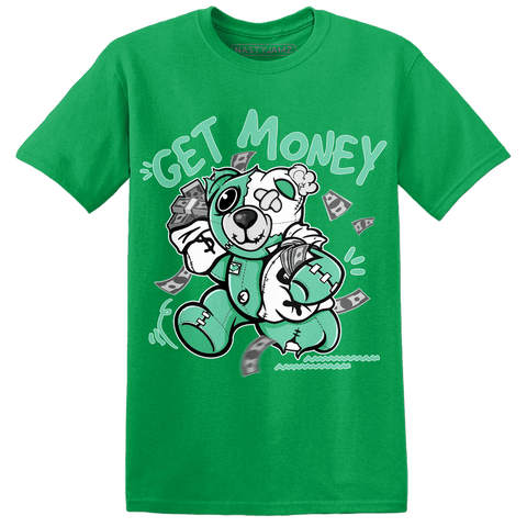 High-OG-Green-Glow-1s-T-Shirt-Match-Get-Money-BER