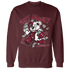 High White Team Red 1s Sweatshirt Match Get Money BER - NastyJamz