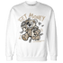 Latte 1s Sweatshirt Match Get Money BER - NastyJamz