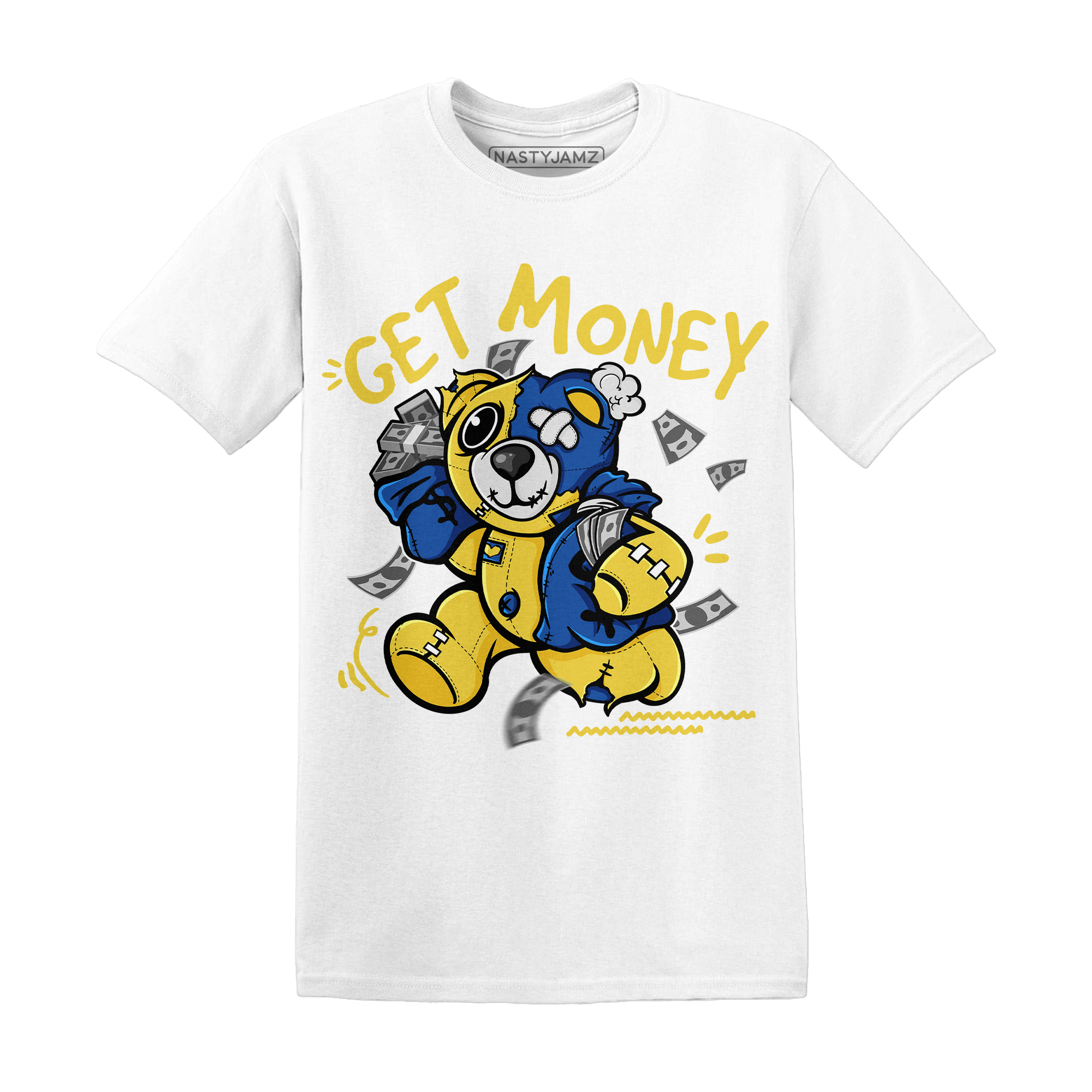 Low OG Canary TVSC 1s T Shirt Match Get Money BER - NastyJamz