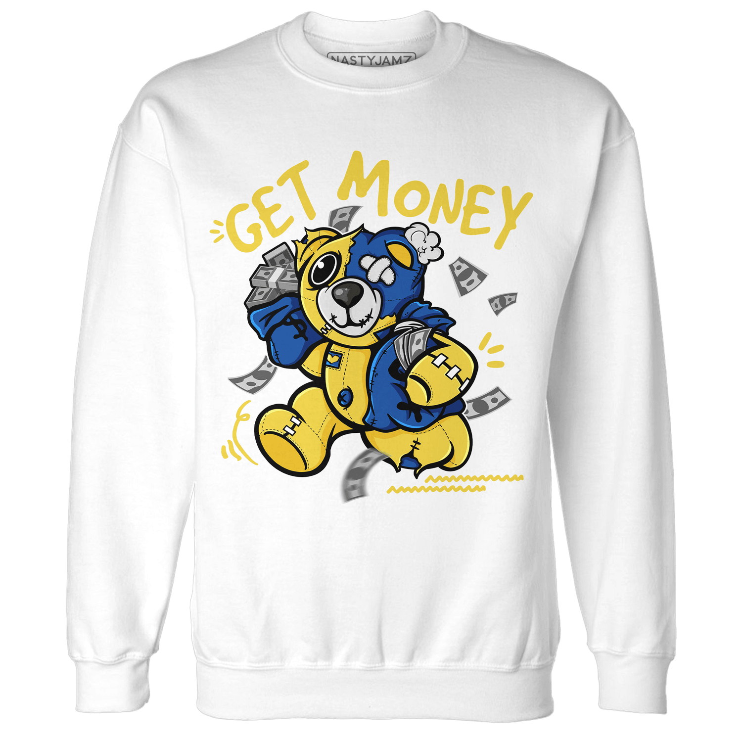 Low OG Canary TVSC 1s Sweatshirt Match Get Money BER - NastyJamz