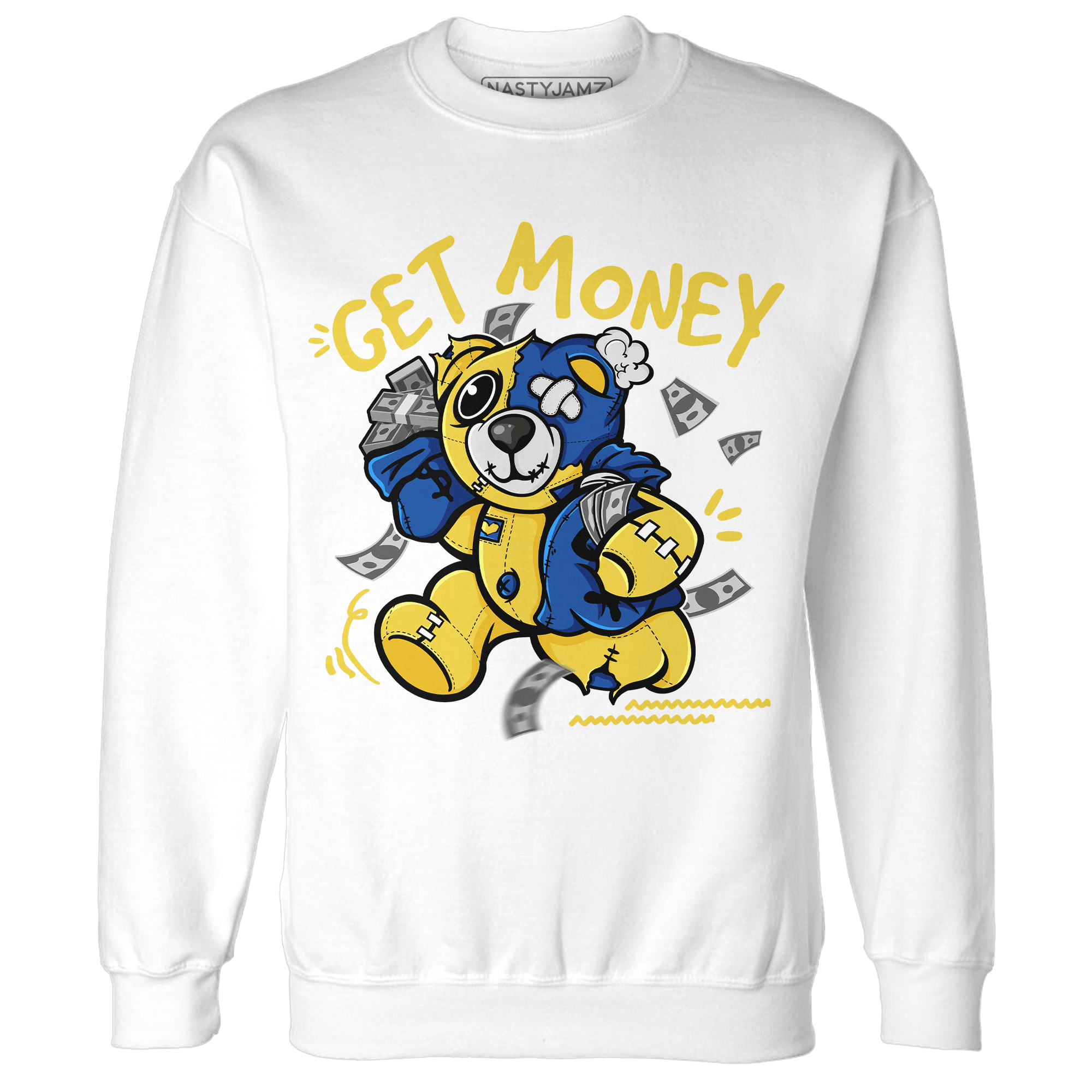 Low OG Canary TVSC 1s Sweatshirt Match Get Money BER - NastyJamz