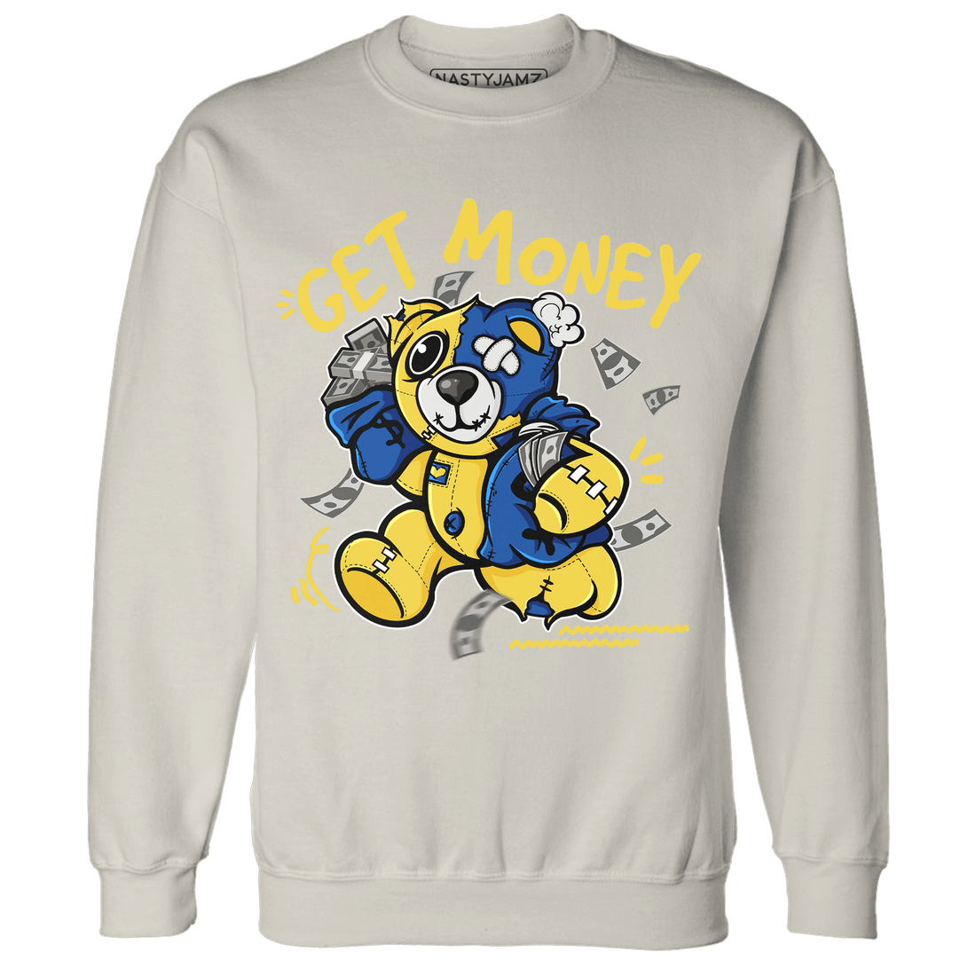 Low OG Canary TVSC 1s Sweatshirt Match Get Money BER - NastyJamz
