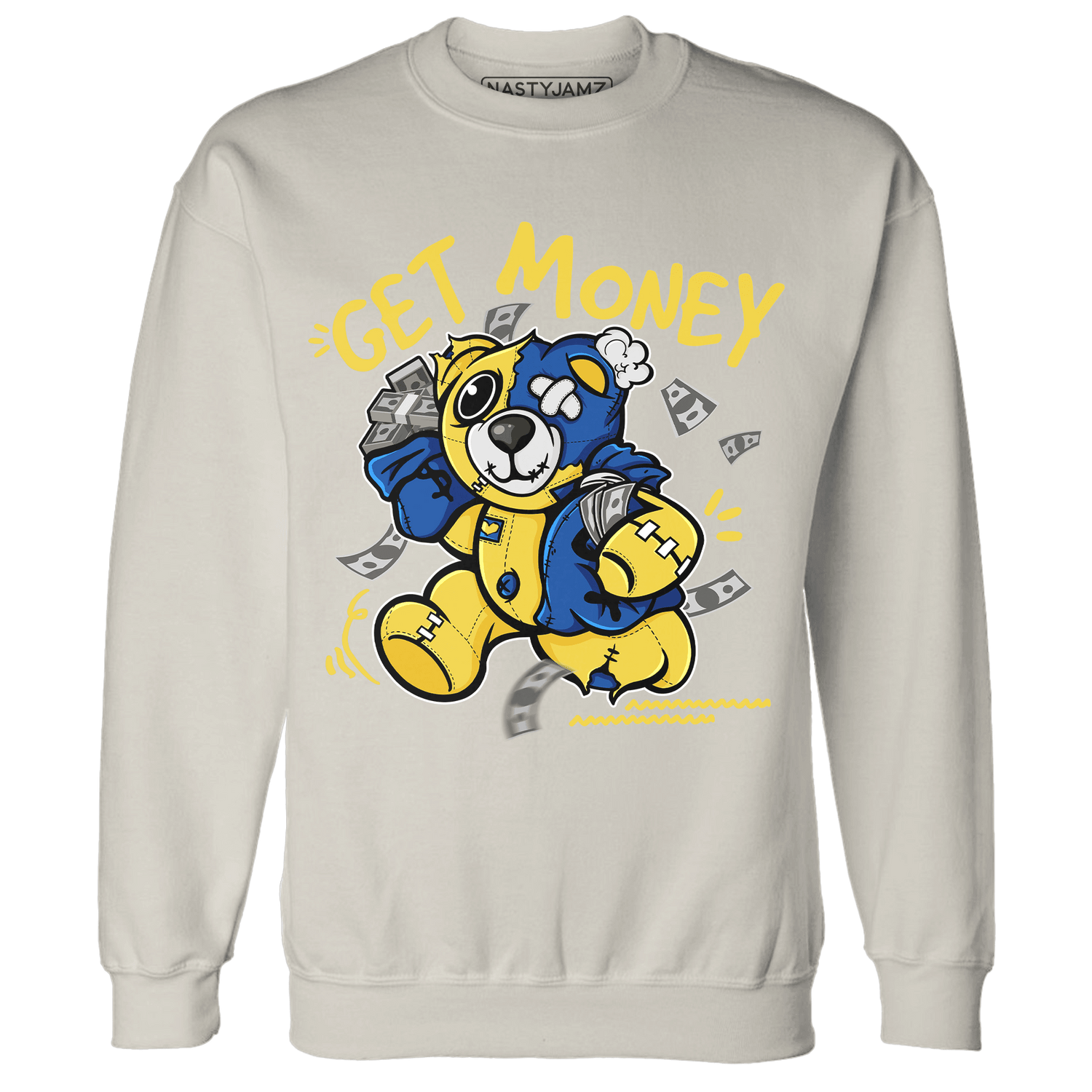 Low OG Canary TVSC 1s Sweatshirt Match Get Money BER - NastyJamz