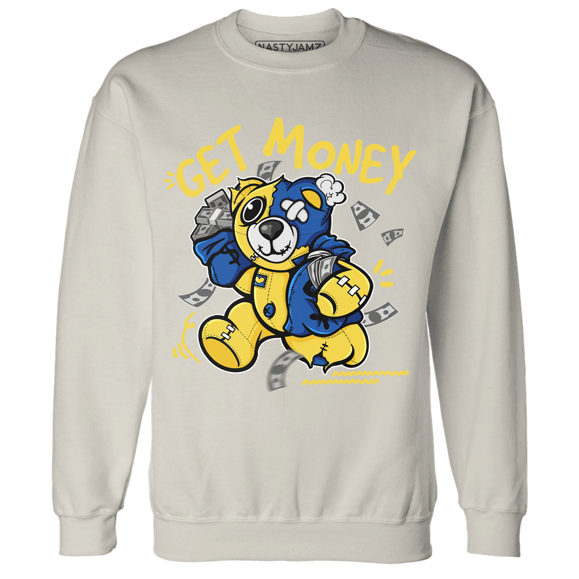 Low OG Canary TVSC 1s Sweatshirt Match Get Money BER - NastyJamz