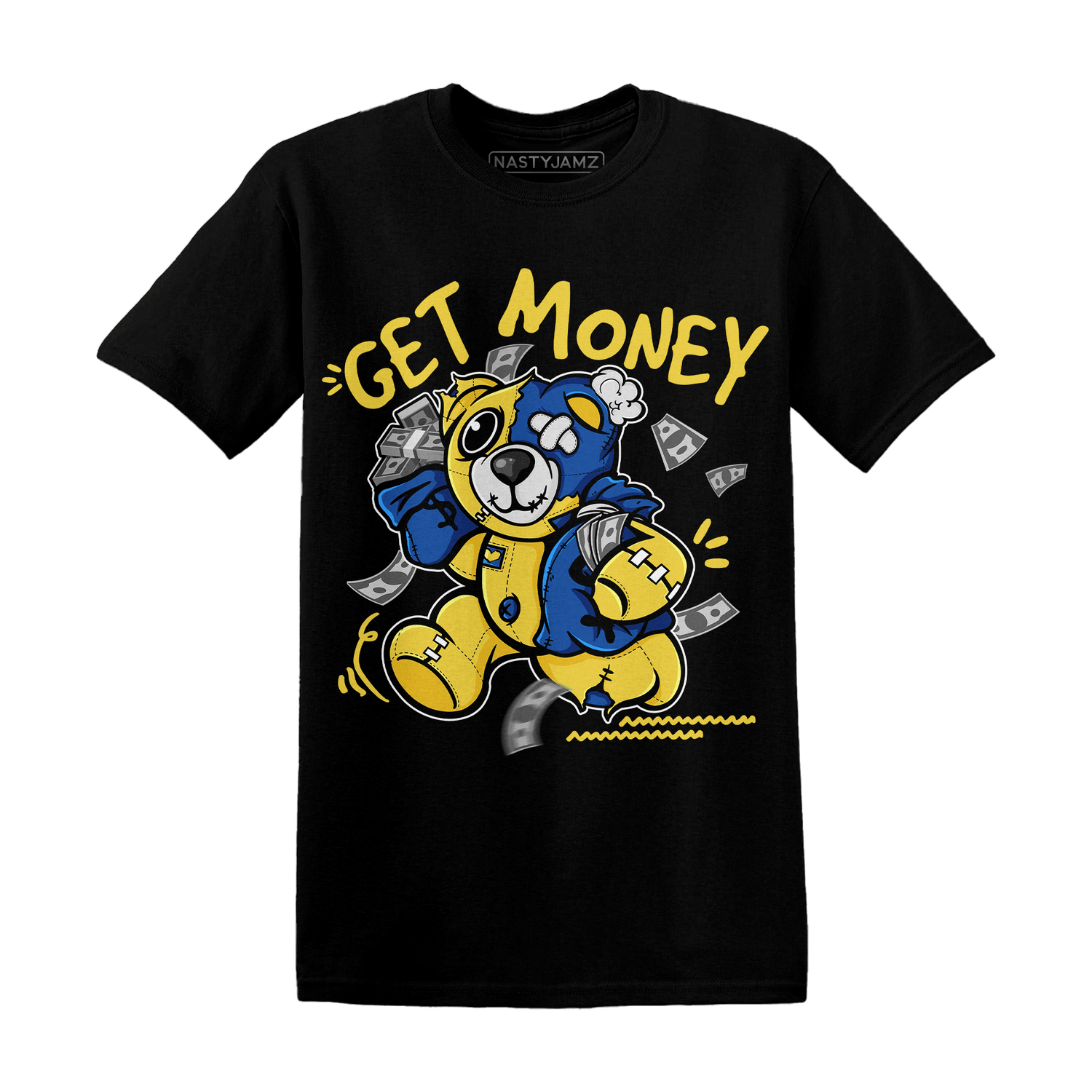 Low OG Canary TVSC 1s T Shirt Match Get Money BER - NastyJamz