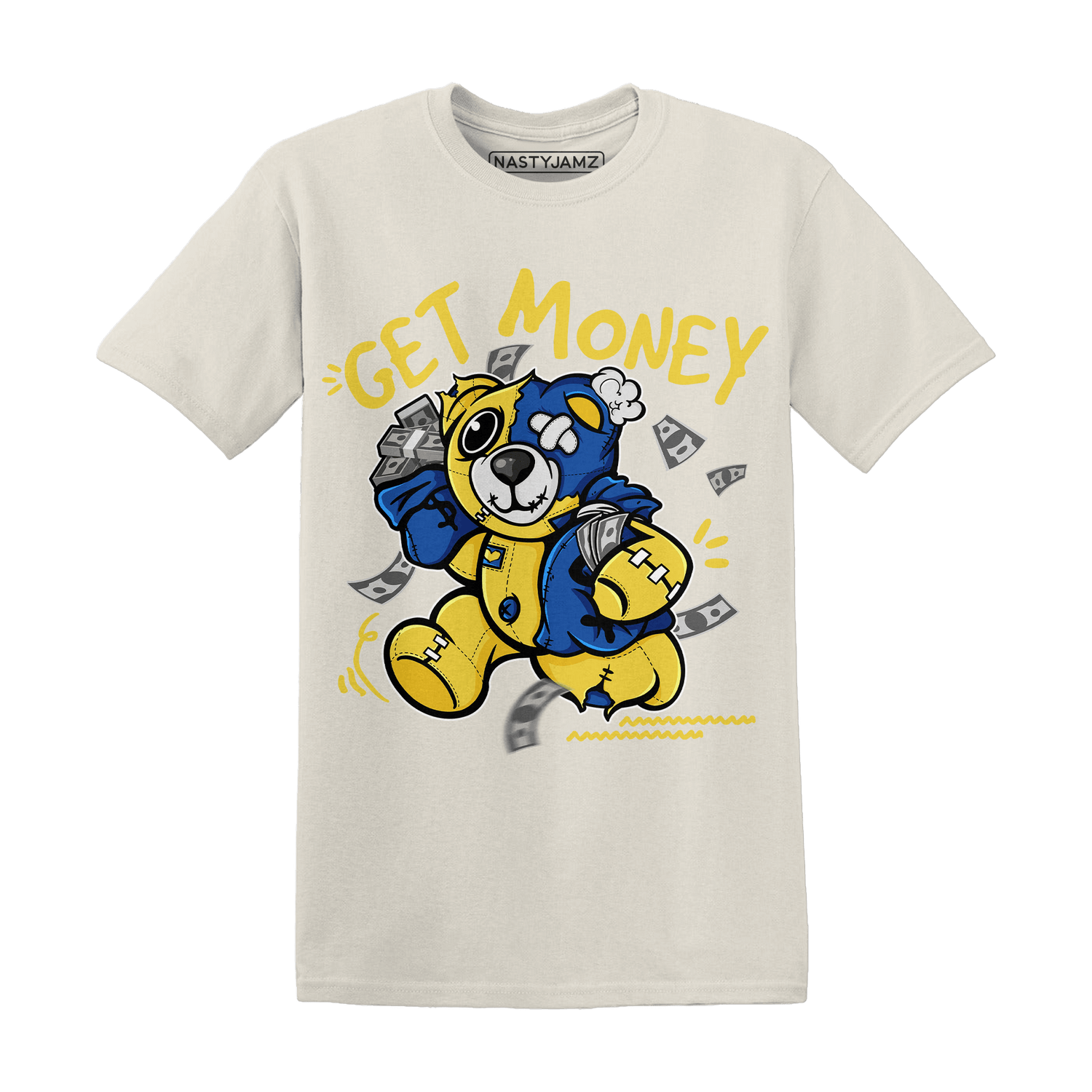Low OG Canary TVSC 1s T Shirt Match Get Money BER - NastyJamz