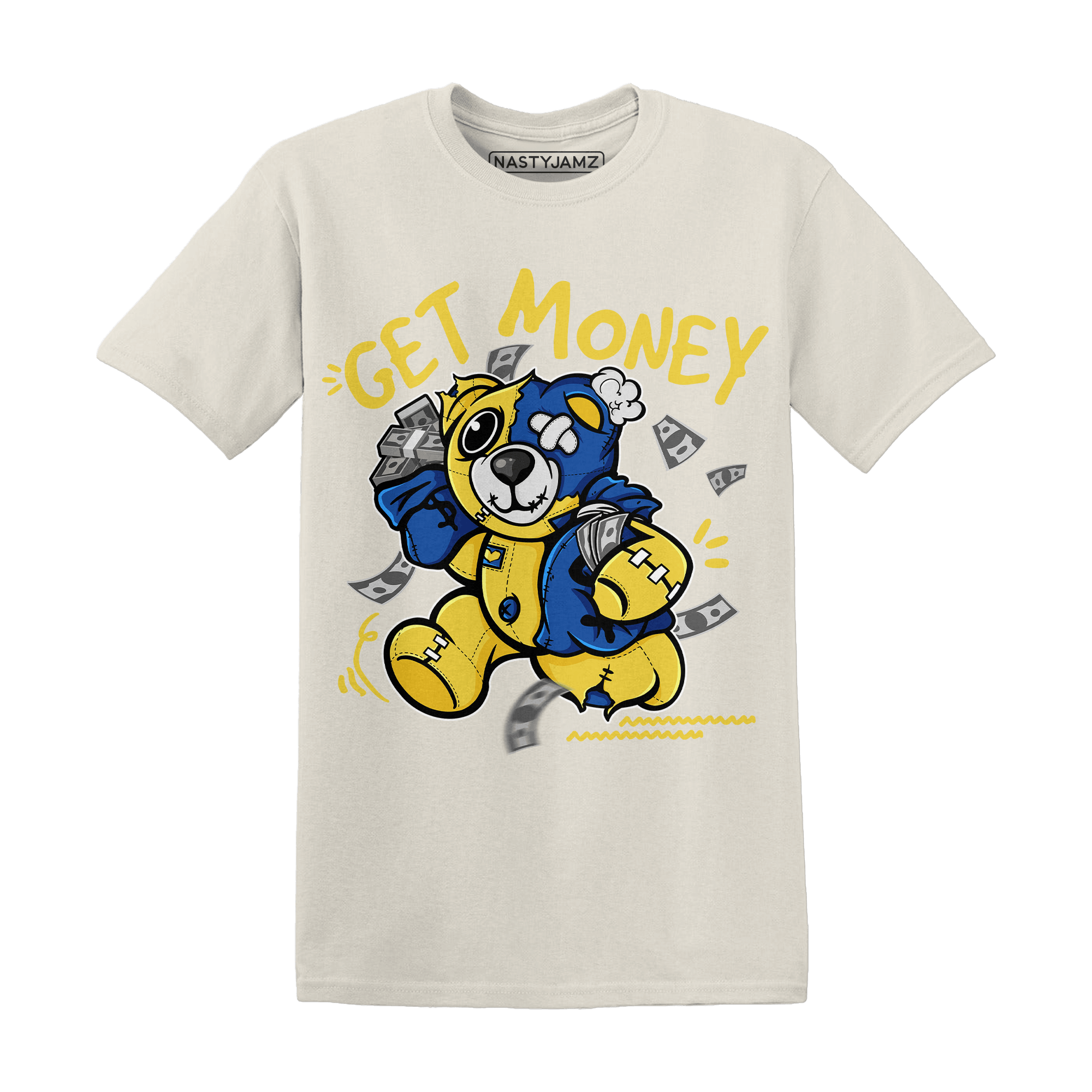 Low OG Canary TVSC 1s T Shirt Match Get Money BER - NastyJamz