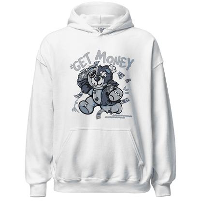 Mid Diffused Blue Grey 1s Hoodie Match Get Money BER - NastyJamz