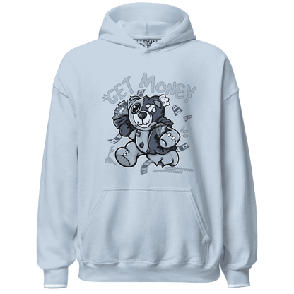 Mid Diffused Blue Grey 1s Hoodie Match Get Money BER - NastyJamz