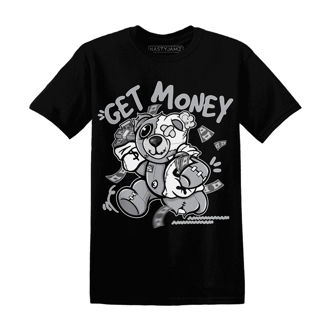 Wolf-Grey-1s-T-Shirt-Match-Get-Money-BER