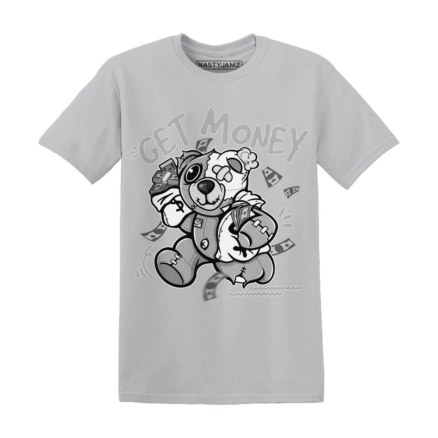 Wolf-Grey-1s-T-Shirt-Match-Get-Money-BER