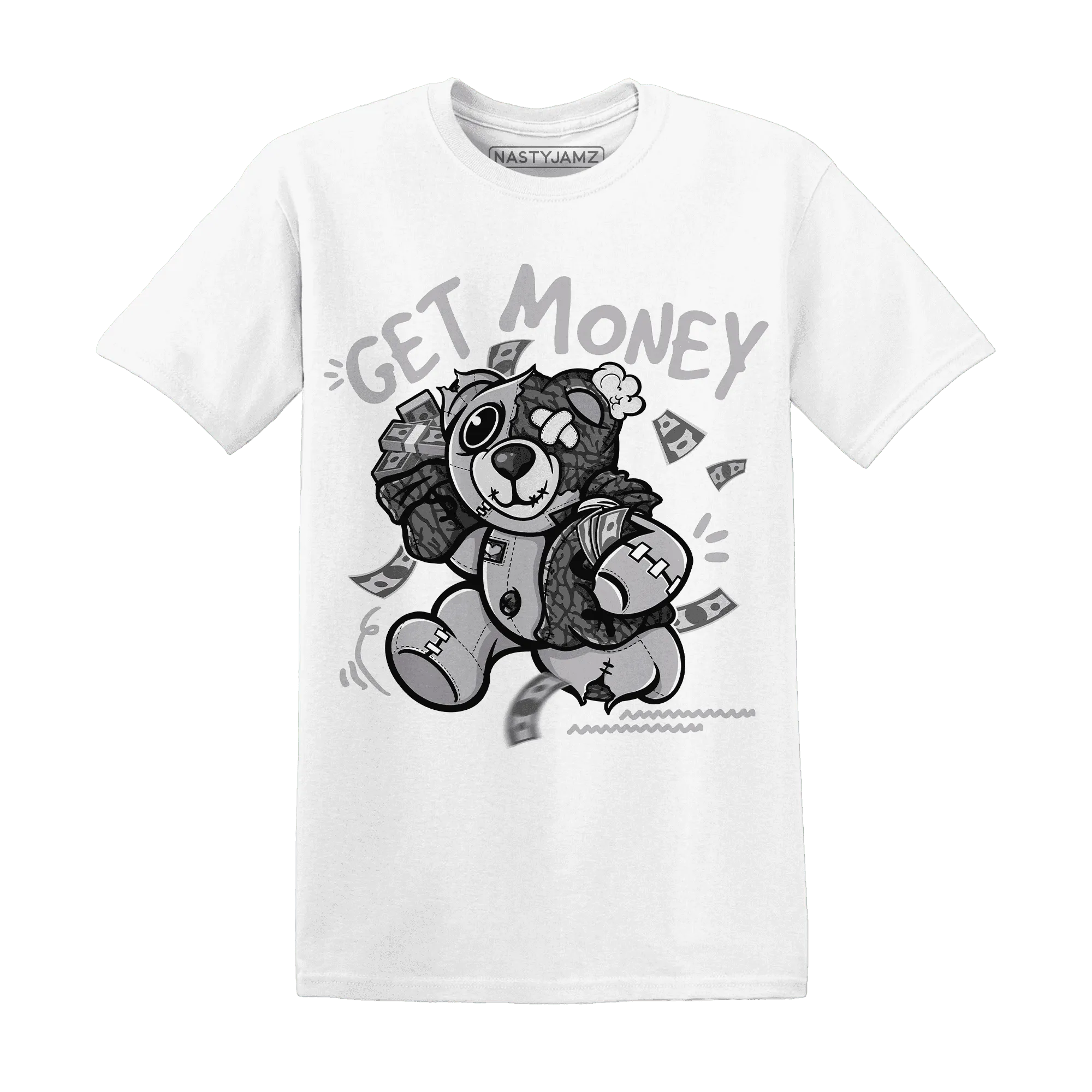 Cement-Grey-3s-T-Shirt-Match-Get-Money-BER