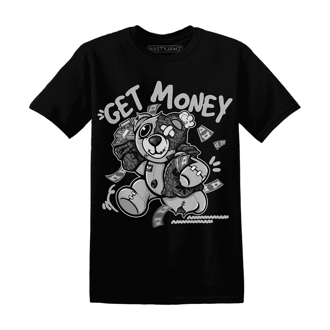 Cement-Grey-3s-T-Shirt-Match-Get-Money-BER