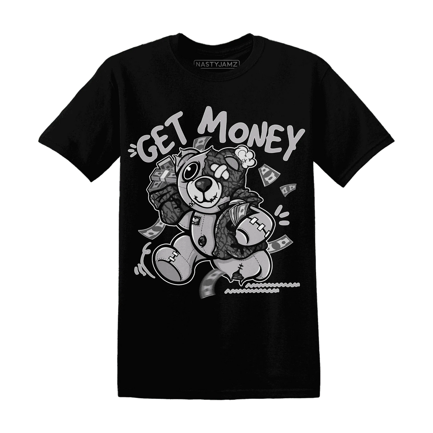 Cement-Grey-3s-T-Shirt-Match-Get-Money-BER