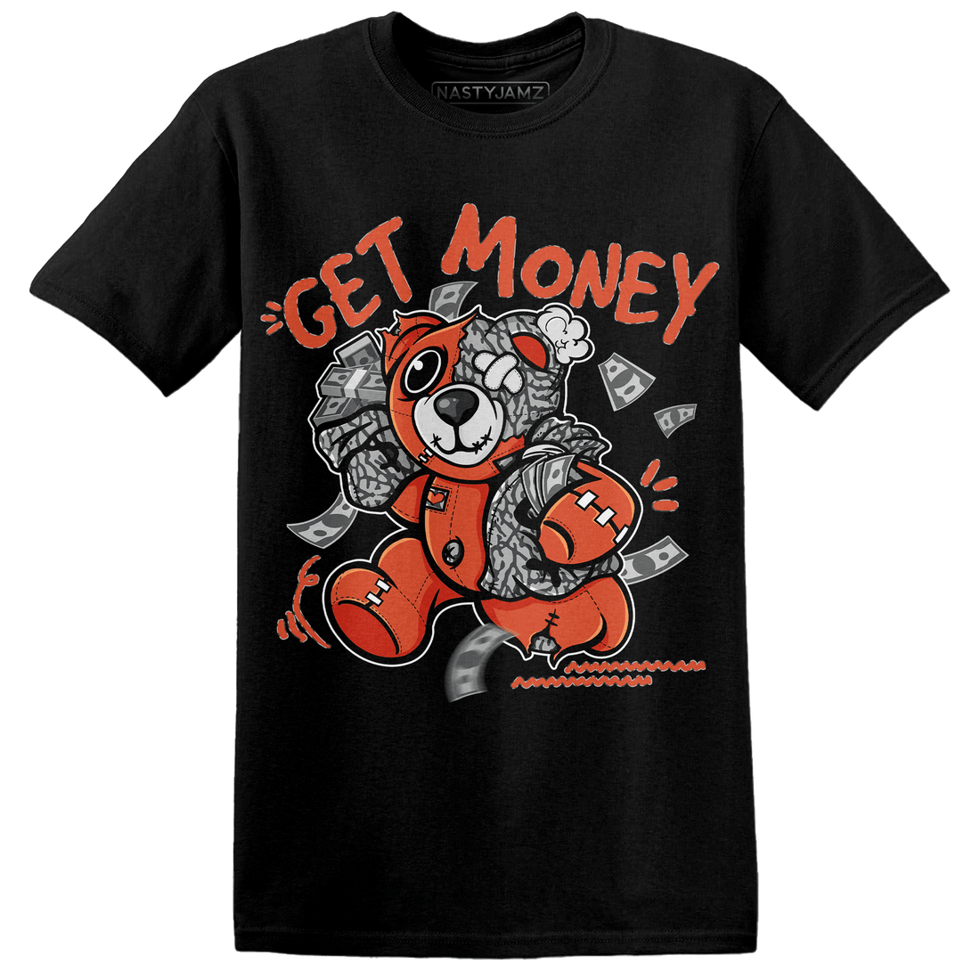 Georgia Peach 3s T Shirt Match Get Money BER - NastyJamz