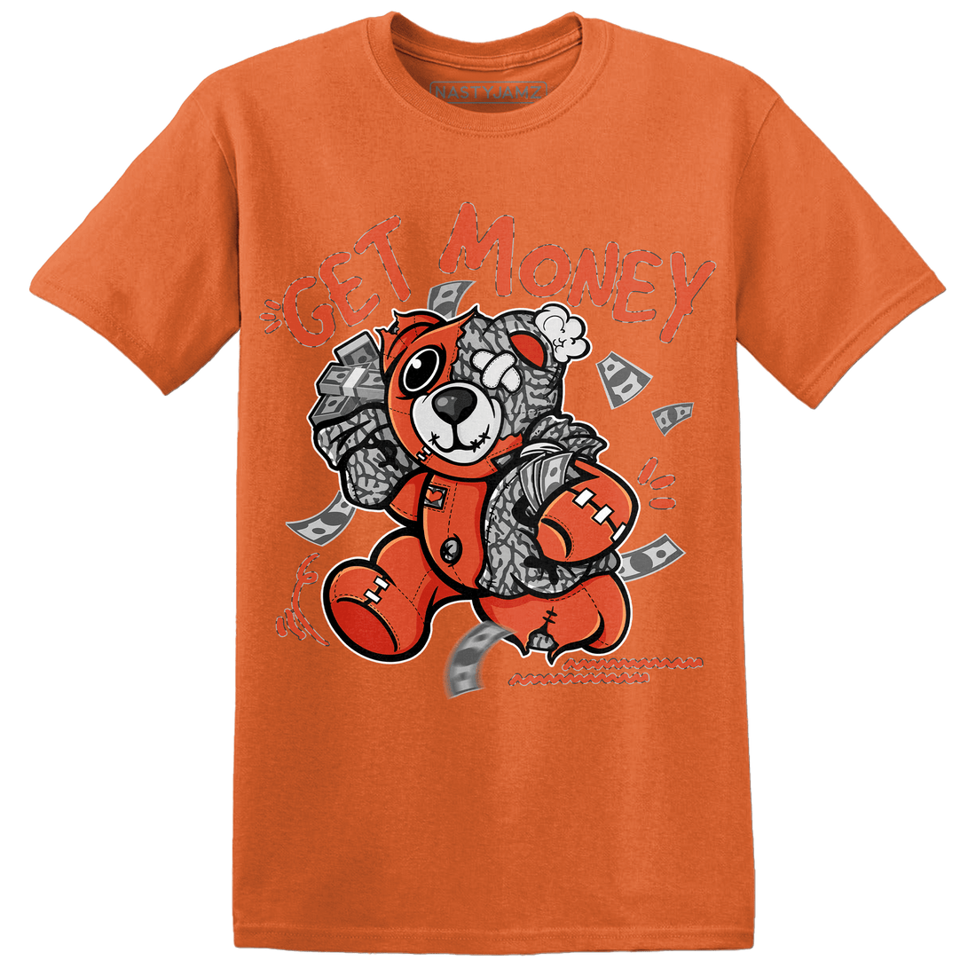 Georgia Peach 3s T Shirt Match Get Money BER - NastyJamz