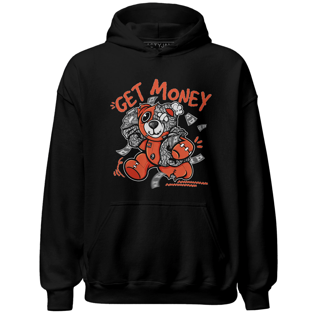 Georgia Peach 3s Hoodie Match Get Money BER - NastyJamz