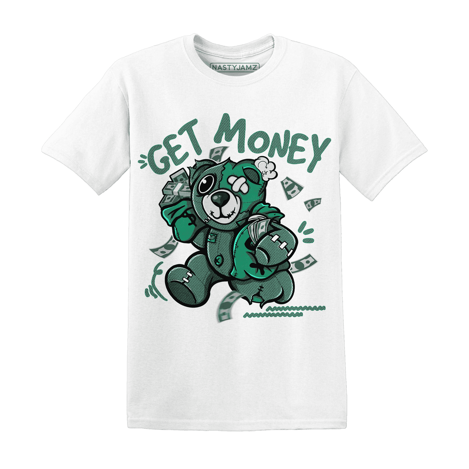 Nina CN Abney 3s T Shirt Match Get Money BER - NastyJamz